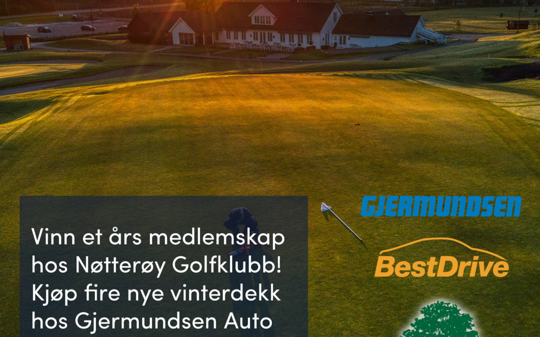 Vinn et års medlemskap i Nøtterøy Golfklubb